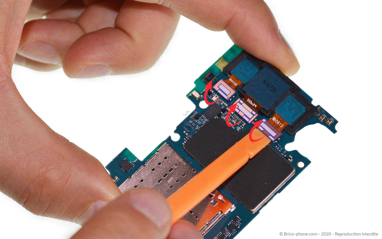 Démontage complet  sur Galaxy A41 photo 1