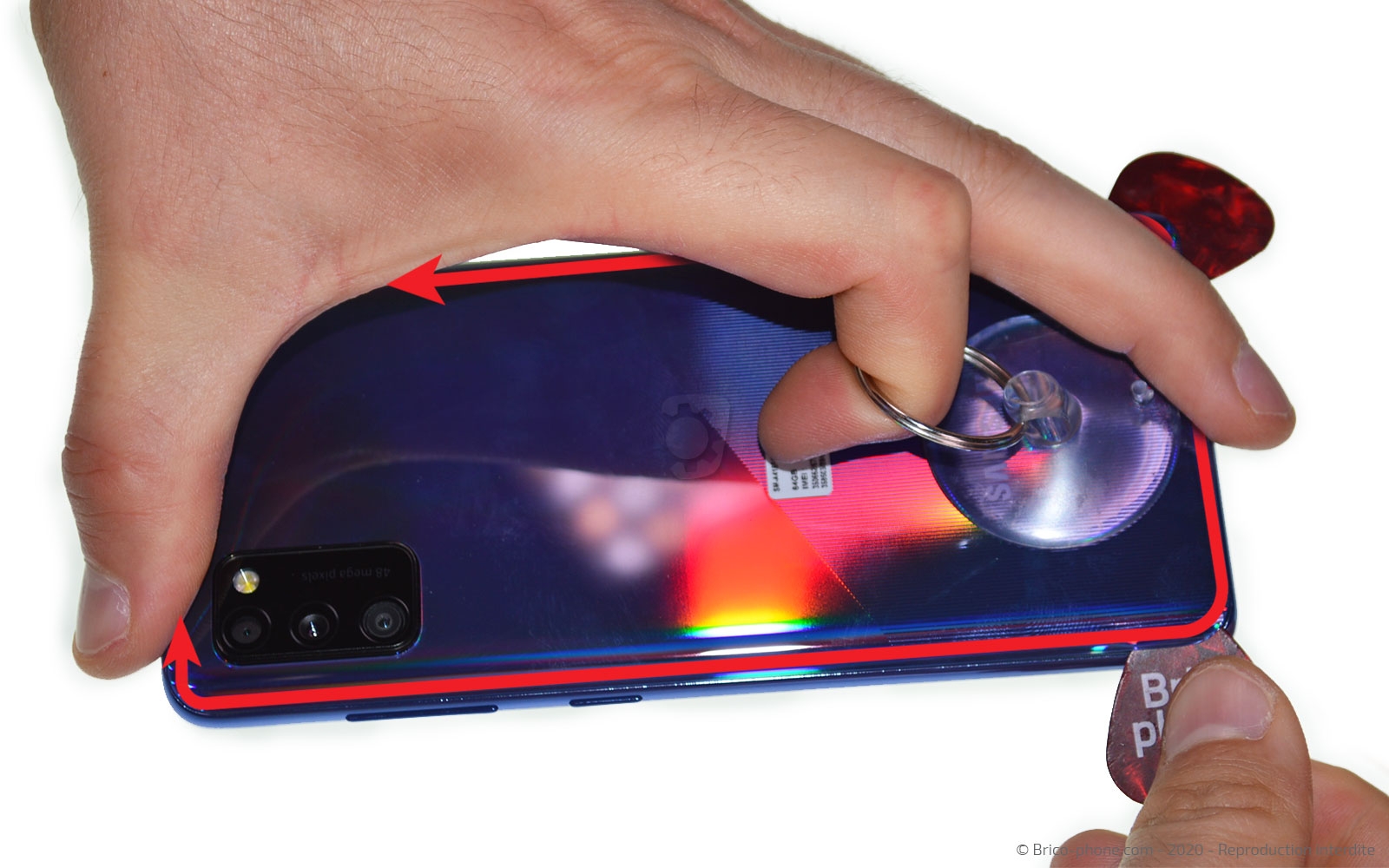 Démontage complet  sur Galaxy A41 photo 1