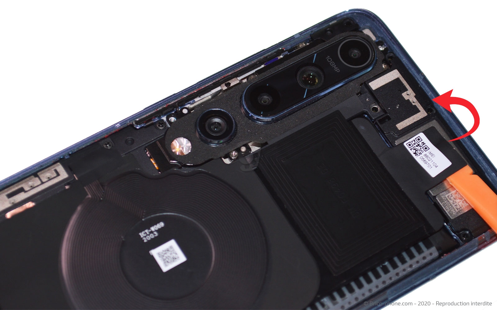 Démontage complet sur Mi 10 photo 2