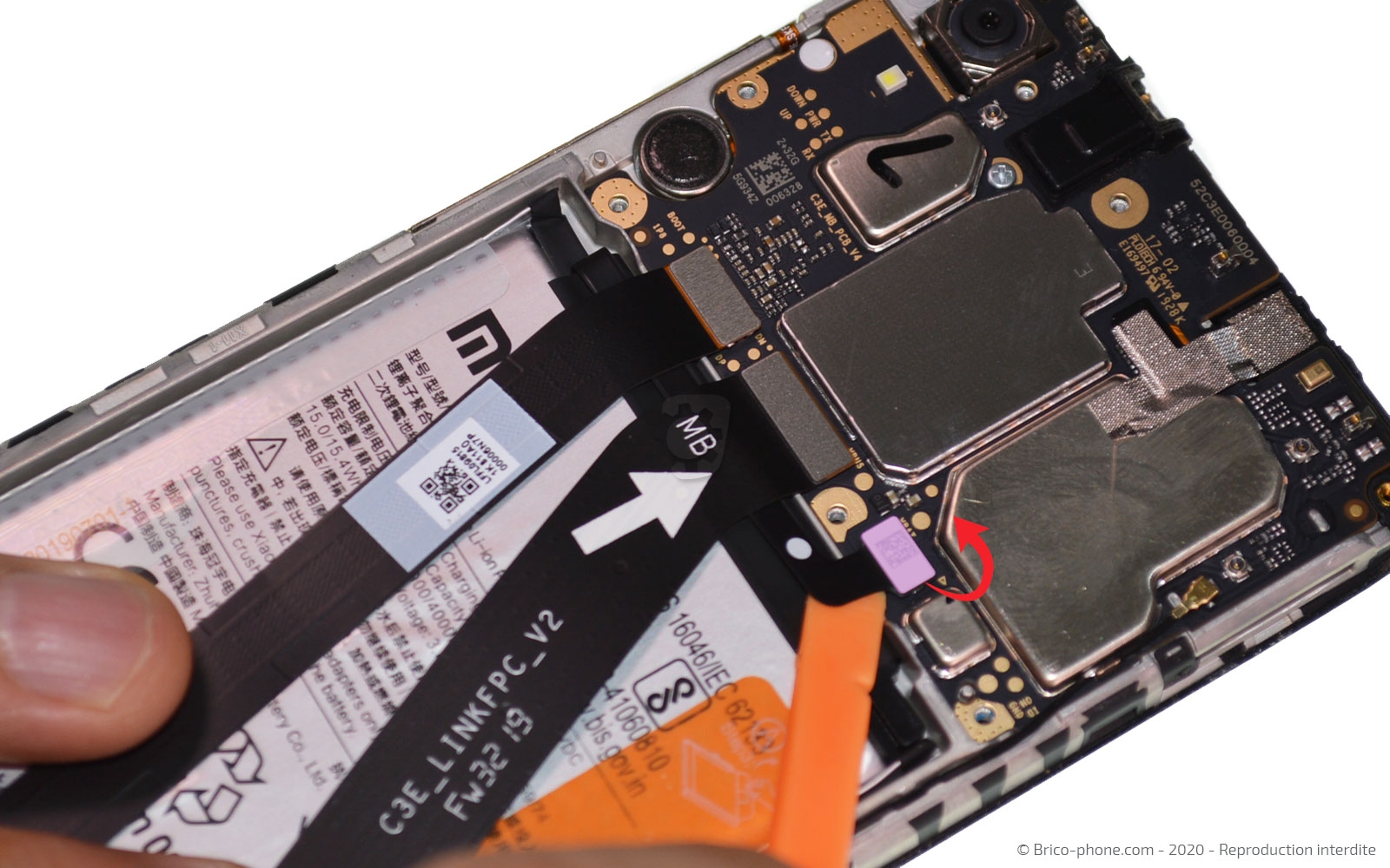 Changement de l'écran (vitre+LCD) sur Redmi 7A photo 1