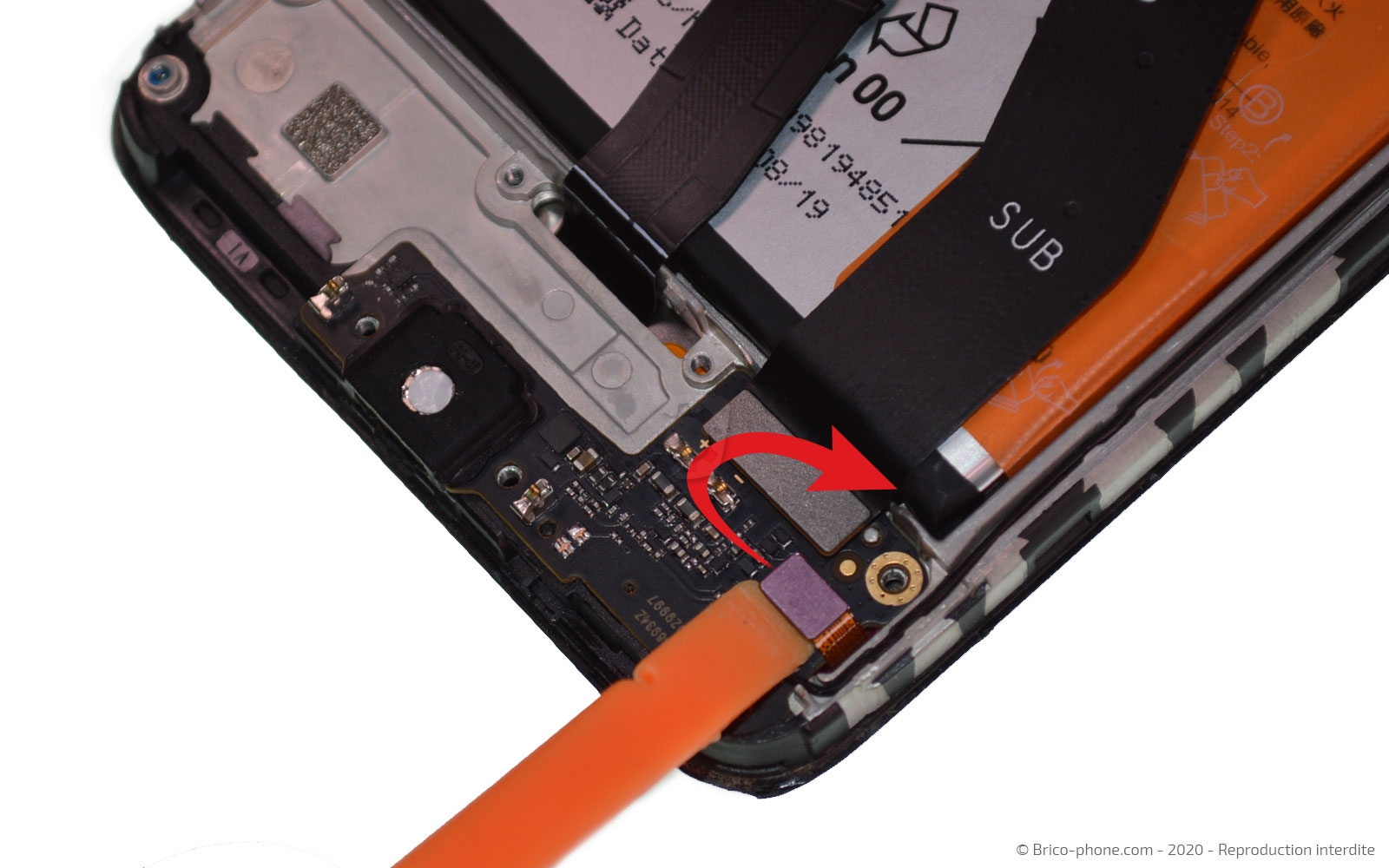 Changement de l'écran (vitre+LCD) sur Redmi 7A photo 3