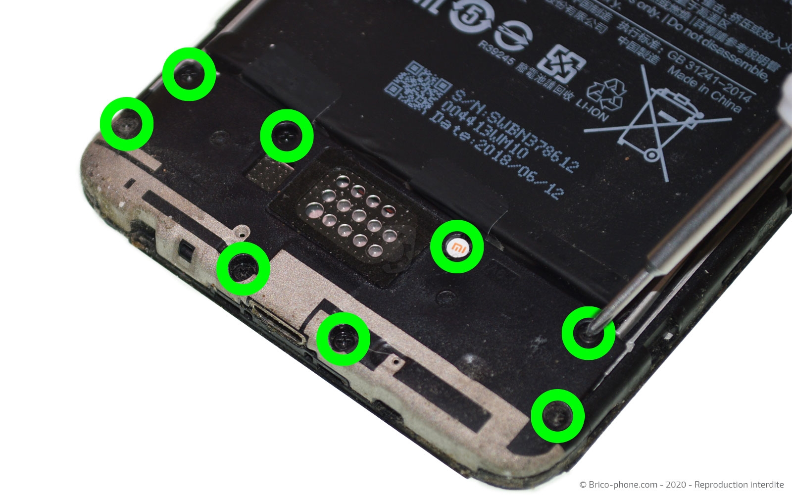 Changement du connecteur de charge sur Redmi 6 photo 1