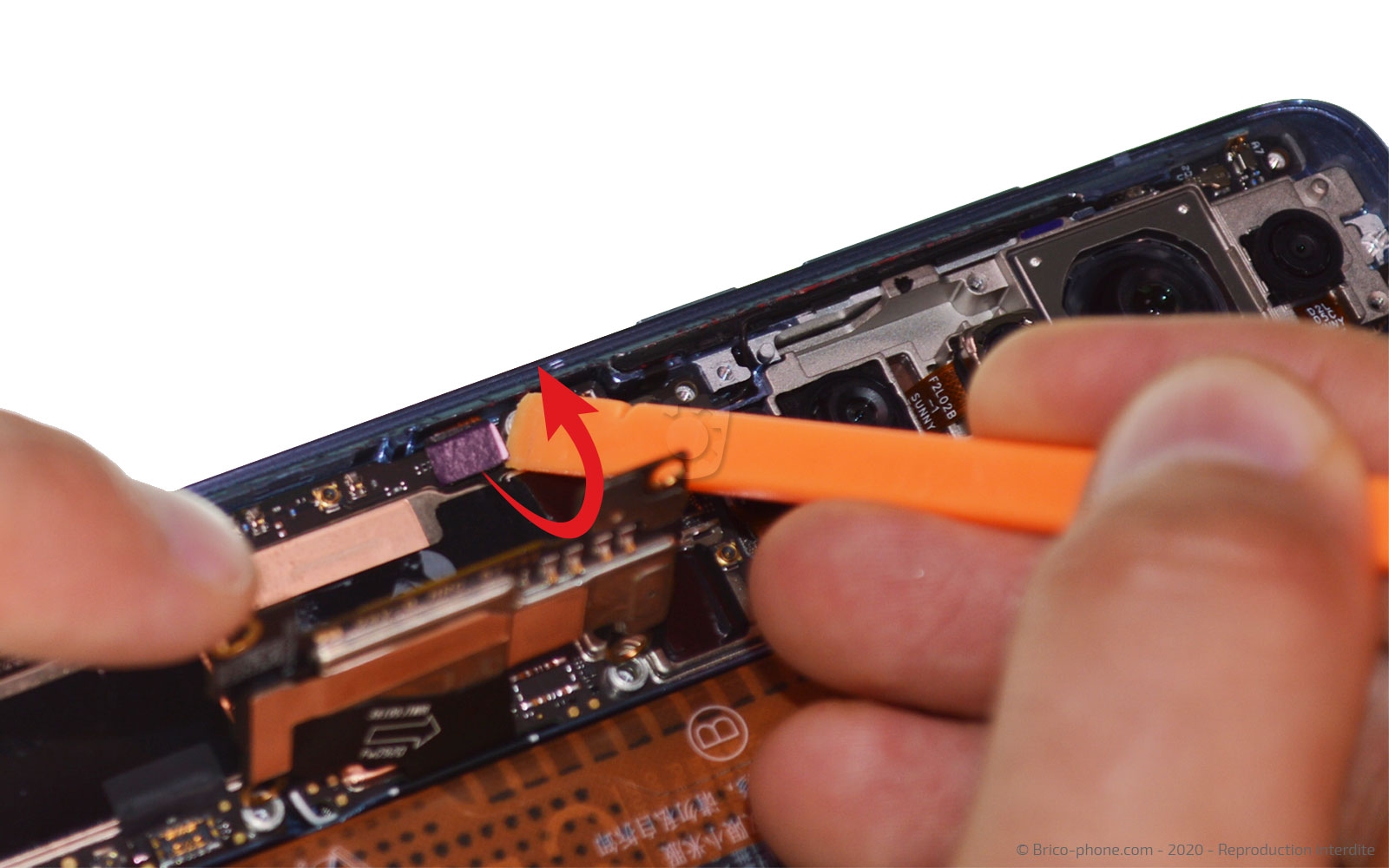 Changement du bloc écran sur Mi 10 photo 3