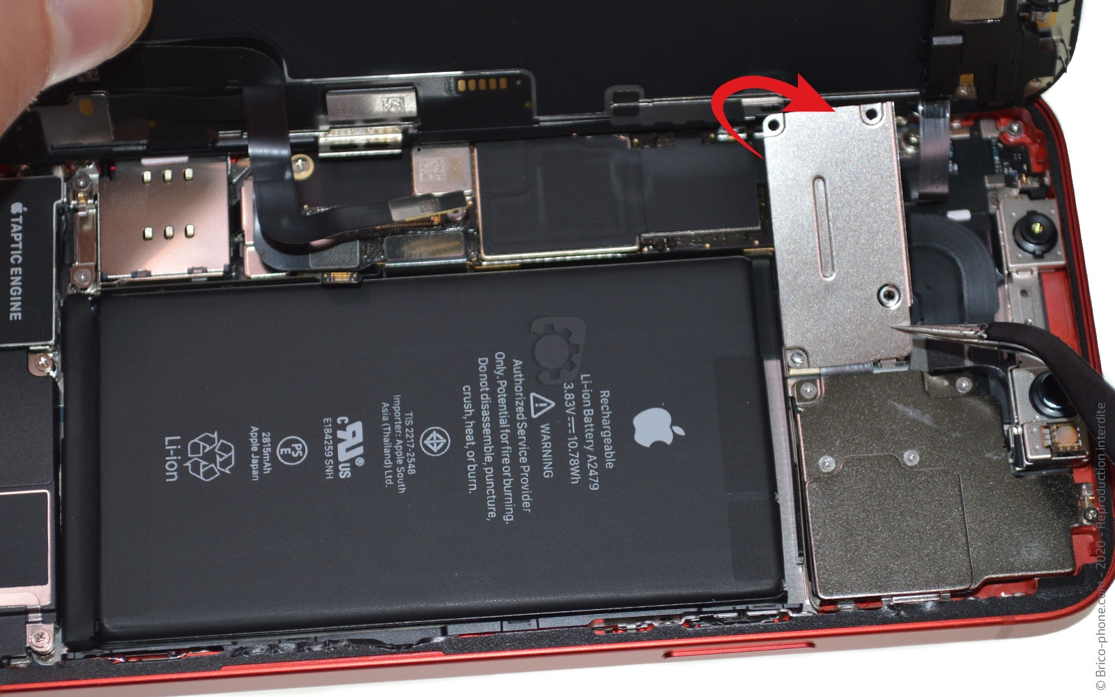 Changement de batterie sur iPhone 12 photo 2