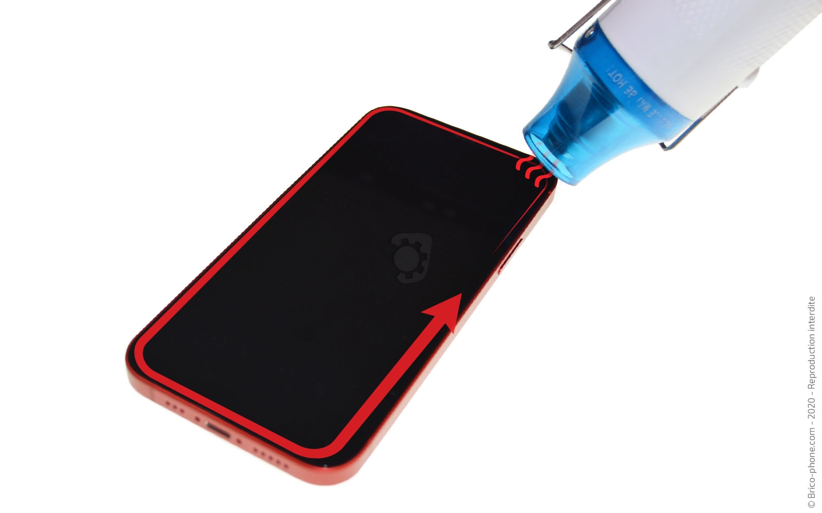 Changement de l'écran (vitre + Oled) sur iPhone 12 photo 2