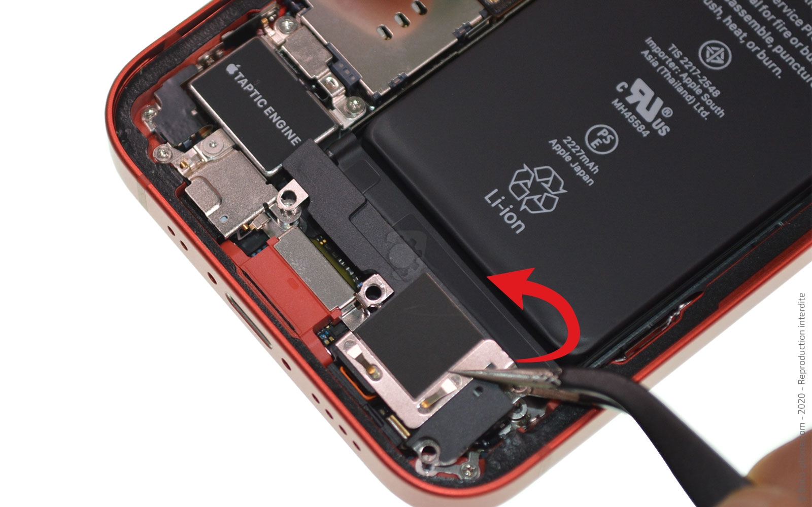 Changement de batterie sur iPhone 12 Mini photo 2