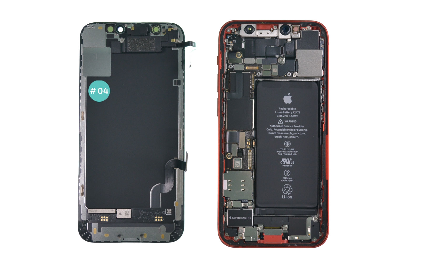 Changement de l'écran (vitre + Oled) sur iPhone 12 Mini photo 3