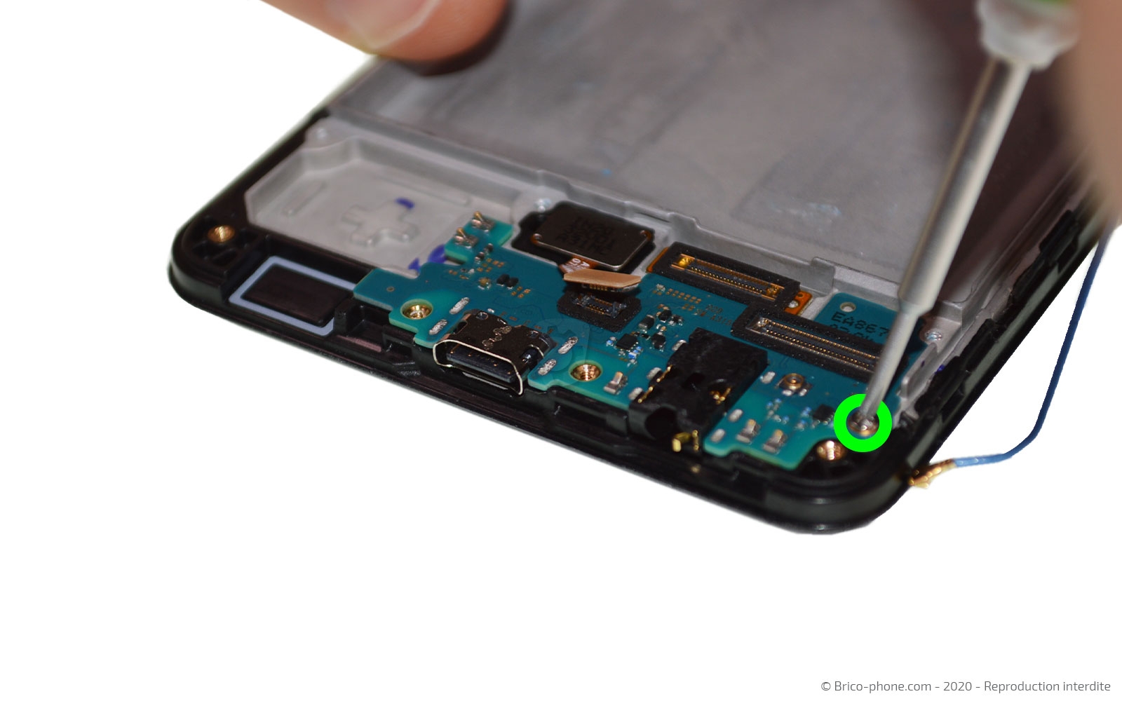 Démontage complet sur Galaxy A31 photo 3