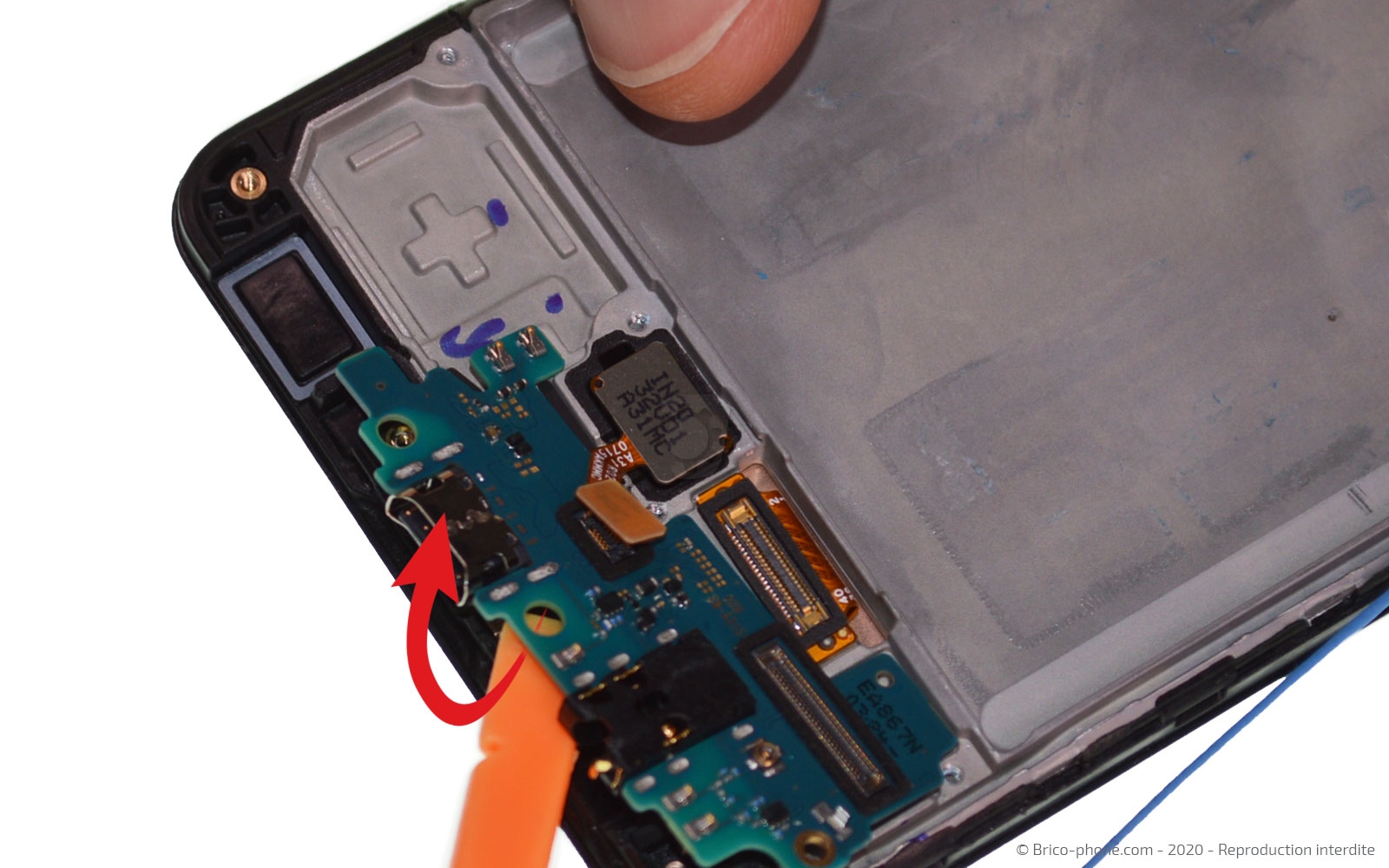 Démontage complet sur Galaxy A31 photo 4