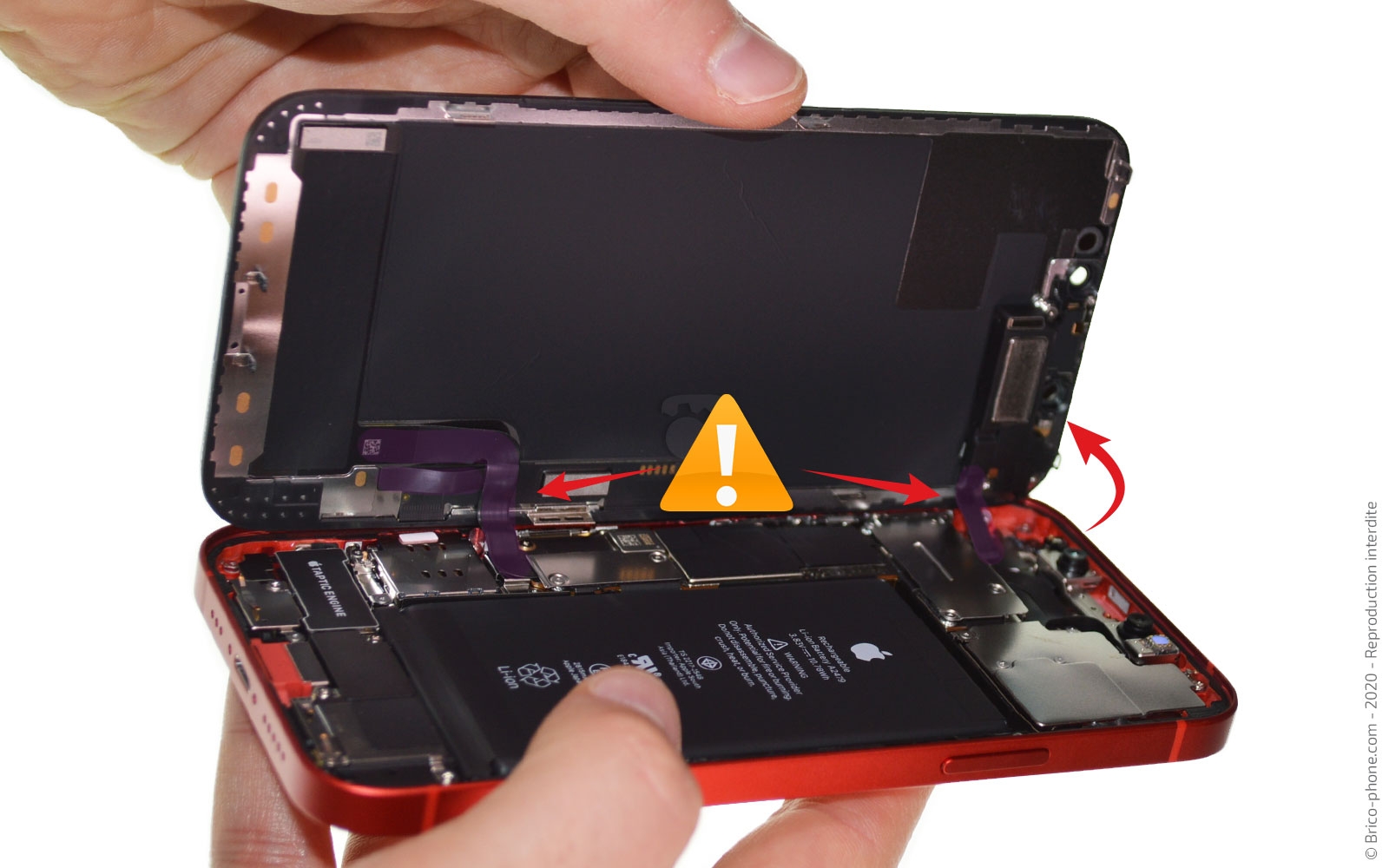 Changement du connecteur de charge sur iPhone 12 photo 2