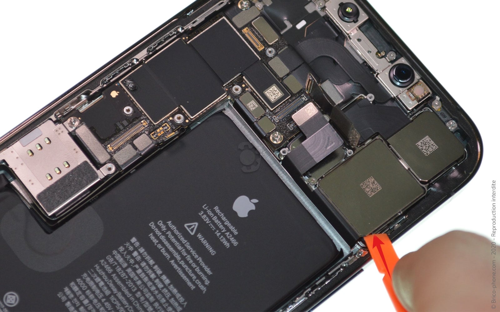 Changement des caméras arrière sur iPhone 12 Pro Max photo 3