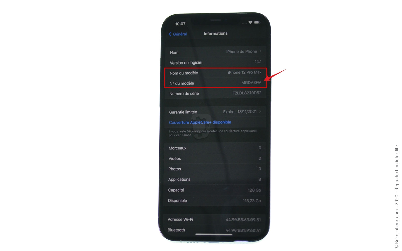 Changement des caméras arrière sur iPhone 12 Pro Max photo 1