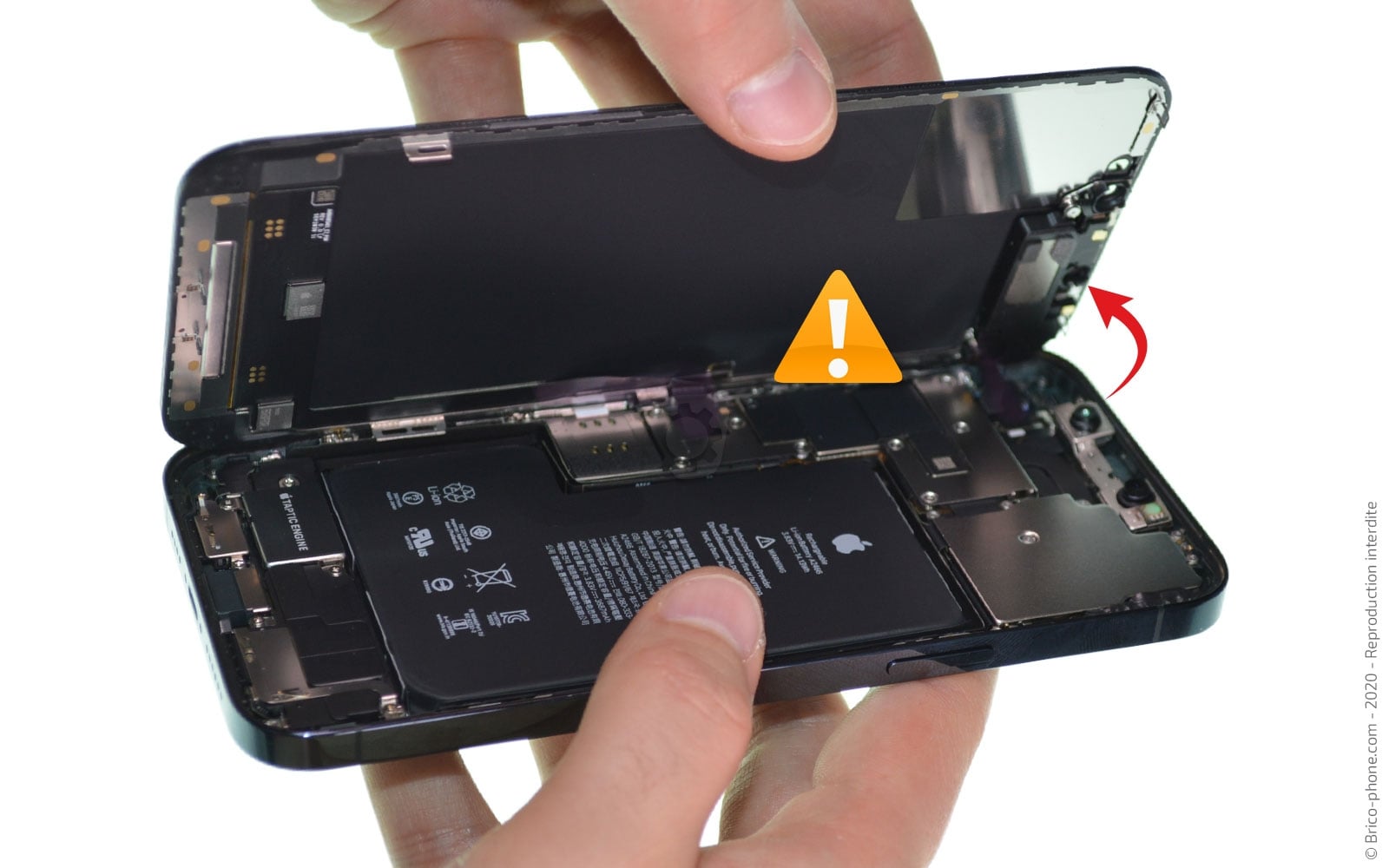 Changement des caméras arrière sur iPhone 12 Pro Max photo 4