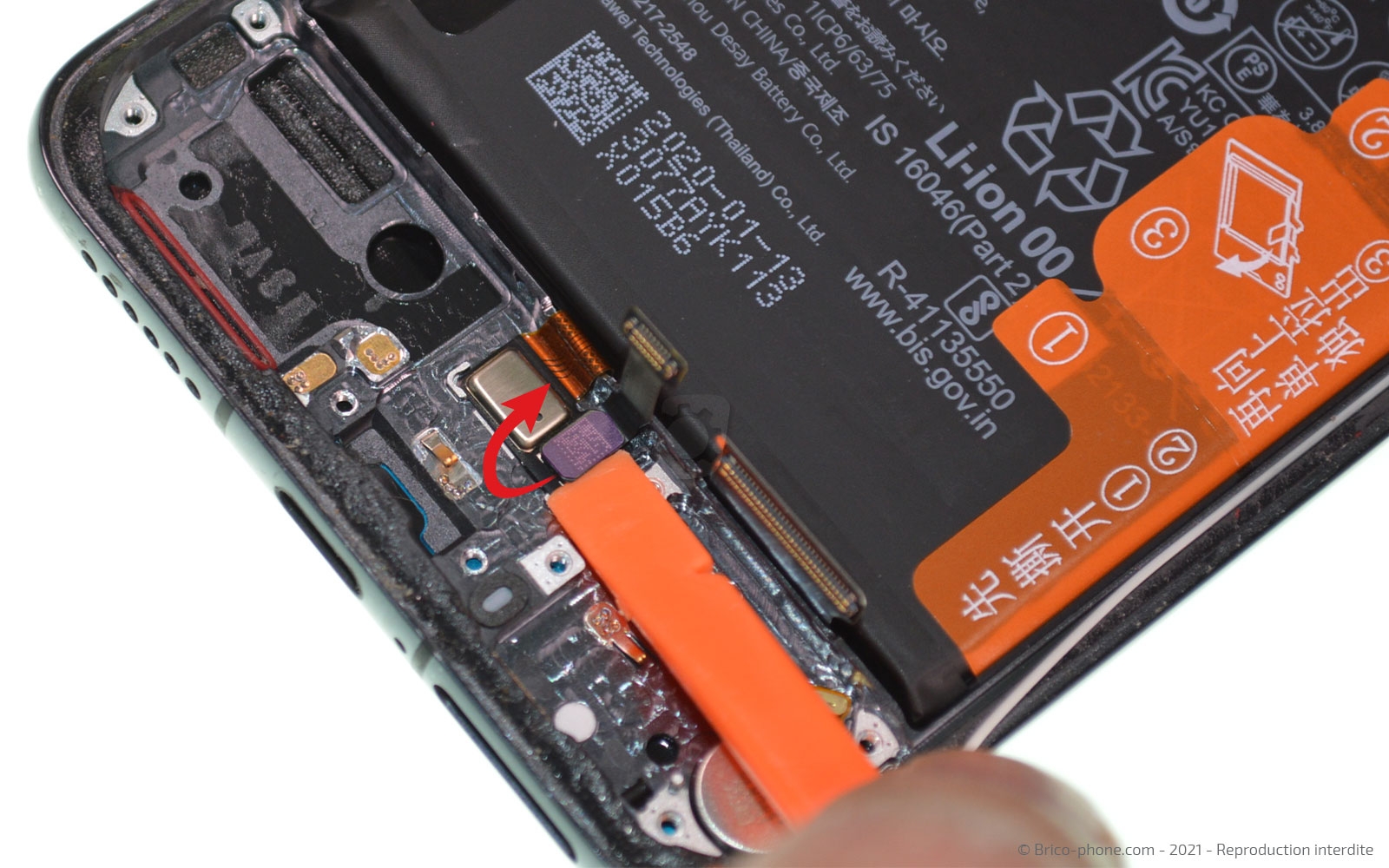 Démontage complet sur P40 Pro photo 3