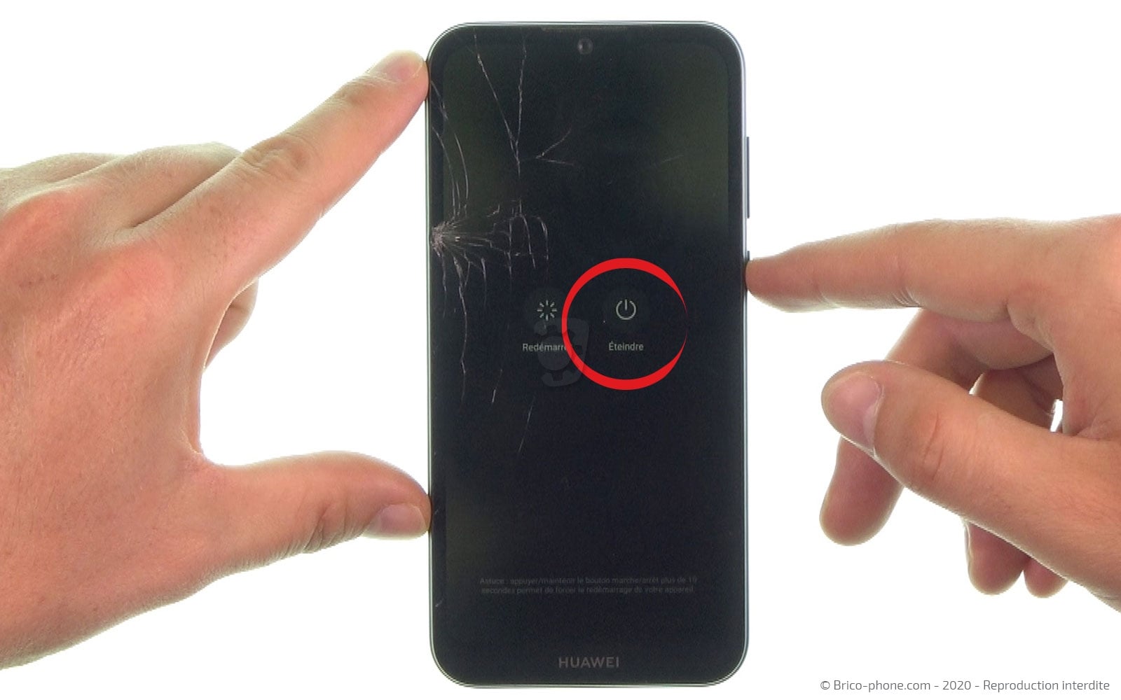 Changement du bloc écran sur Y5 2019 photo 3