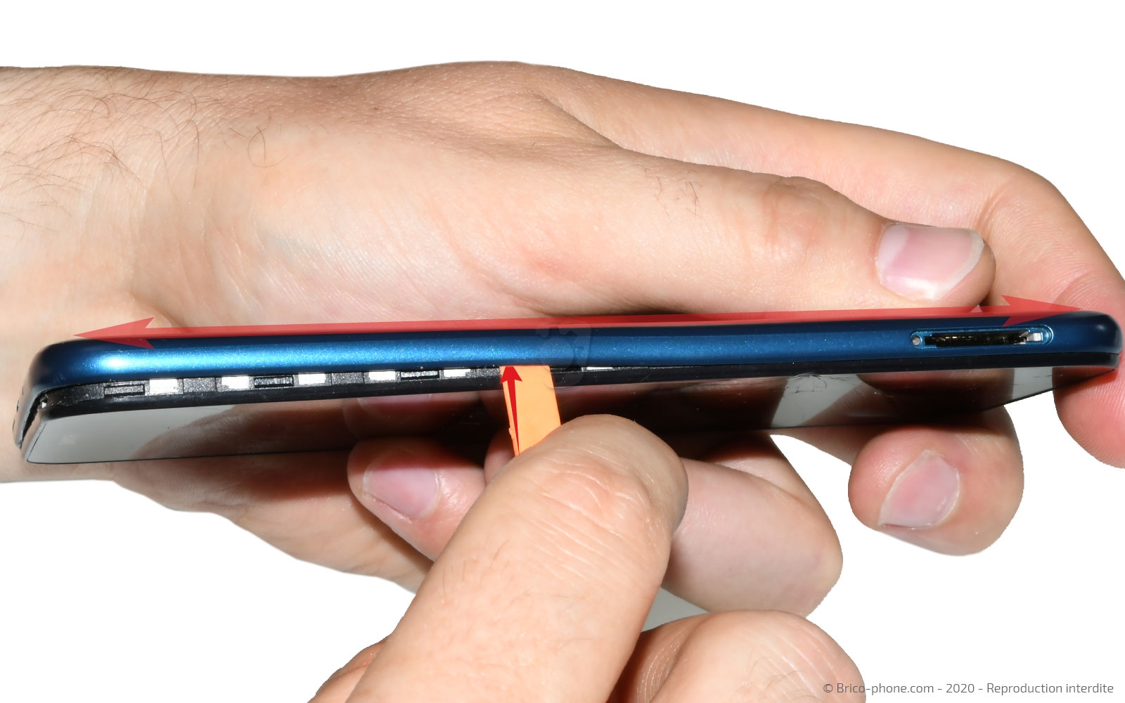 Changement du bloc écran sur Y5 2019 photo 3