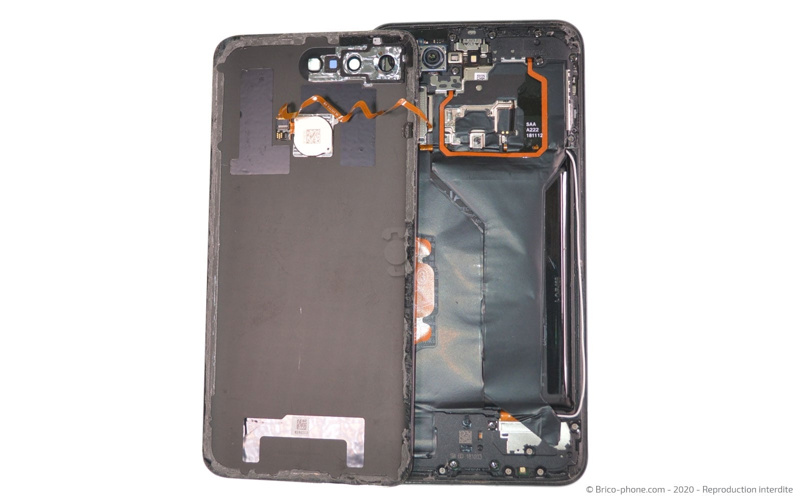 Démontage complet sur Honor View 20 photo 2