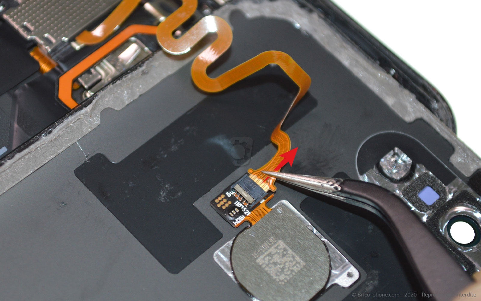 Changement d'écran (vitre + LCD) sur Honor View 20 photo 4