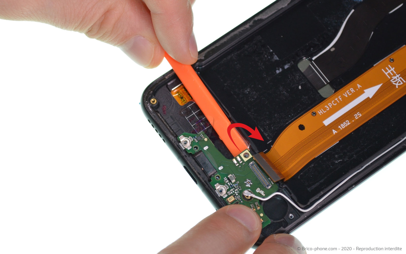 Changement du bloc écran sur Honor View 20 photo 3