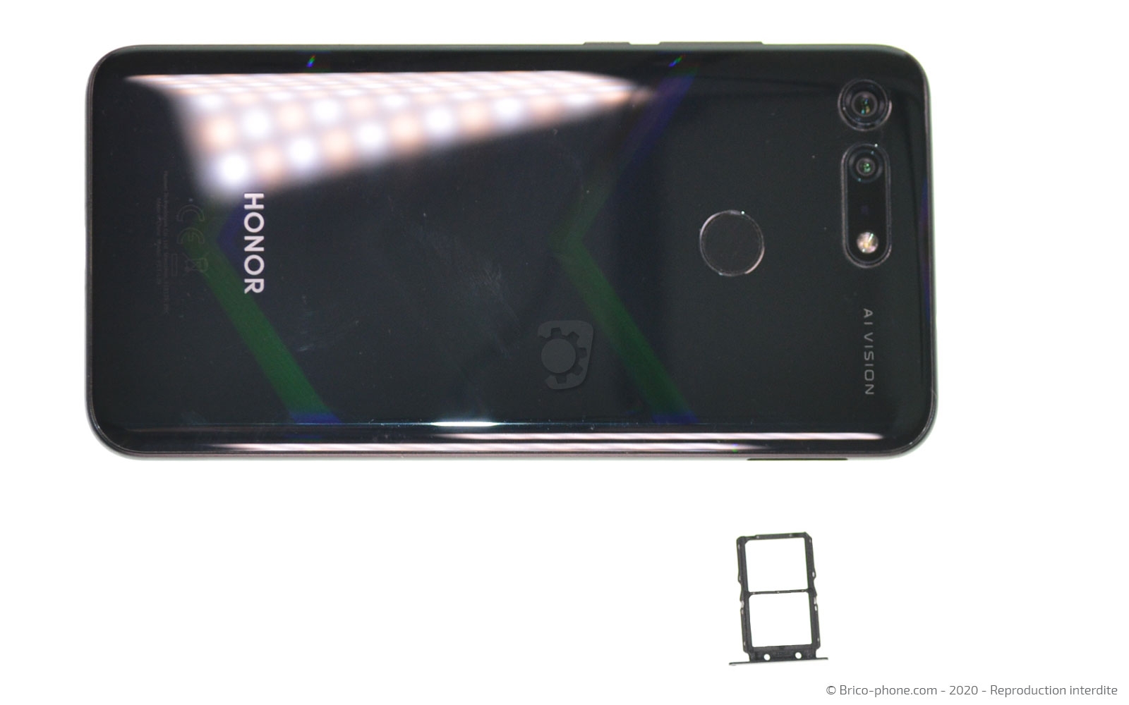 Changement de la vitre arrière sur Honor View 20 photo 4