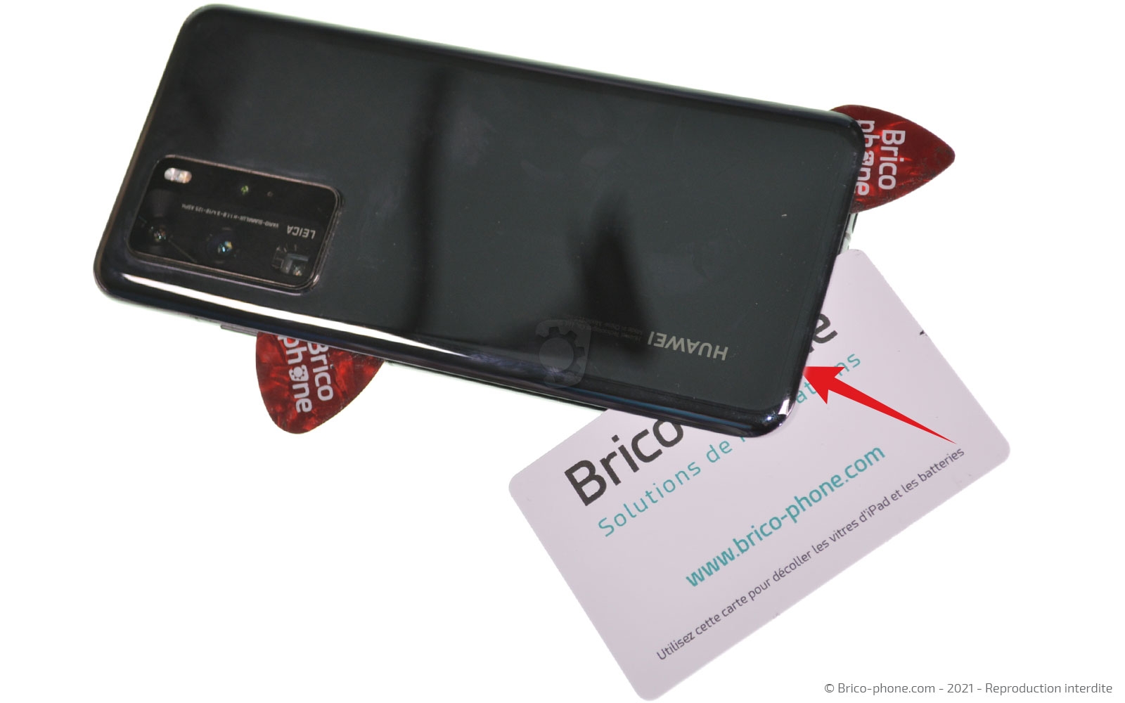 Changement de batterie sur P40 Pro photo 2