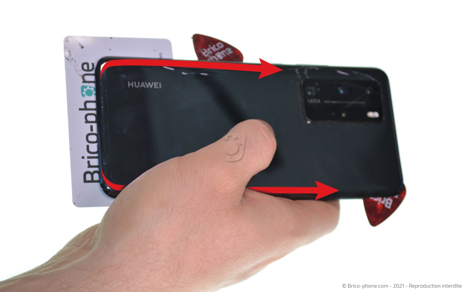 Changement du connecteur de charge sur P40 Pro photo 3