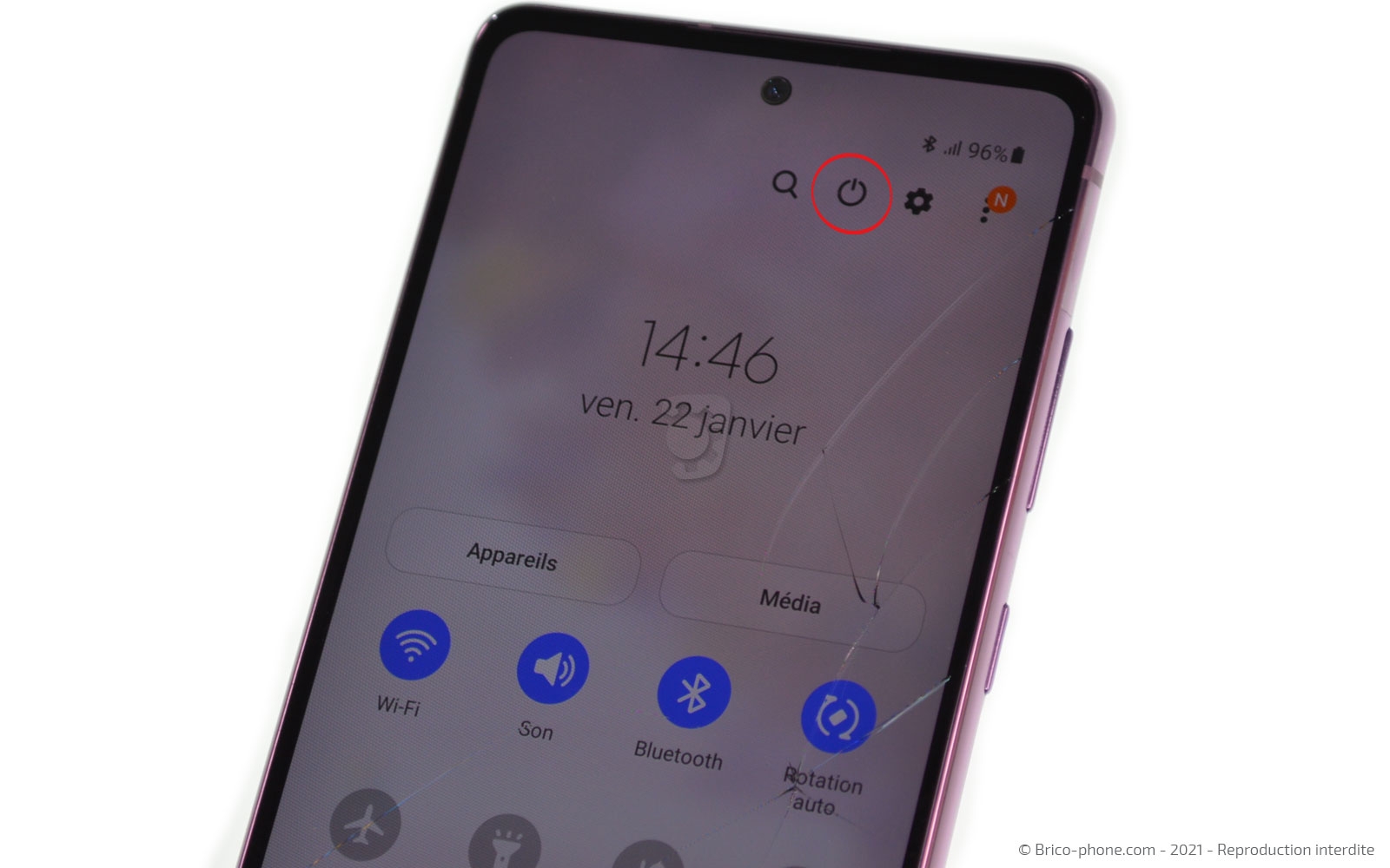 Changement du bloc écran  sur Galaxy S20 FE photo 2