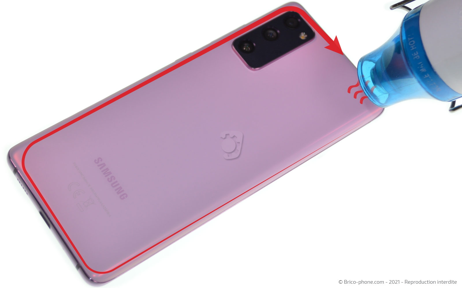 Changement du connecteur de charge sur Galaxy S20 FE photo 2