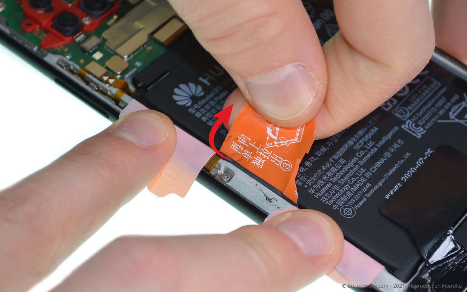 Démontage complet sur P40 Lite photo 2