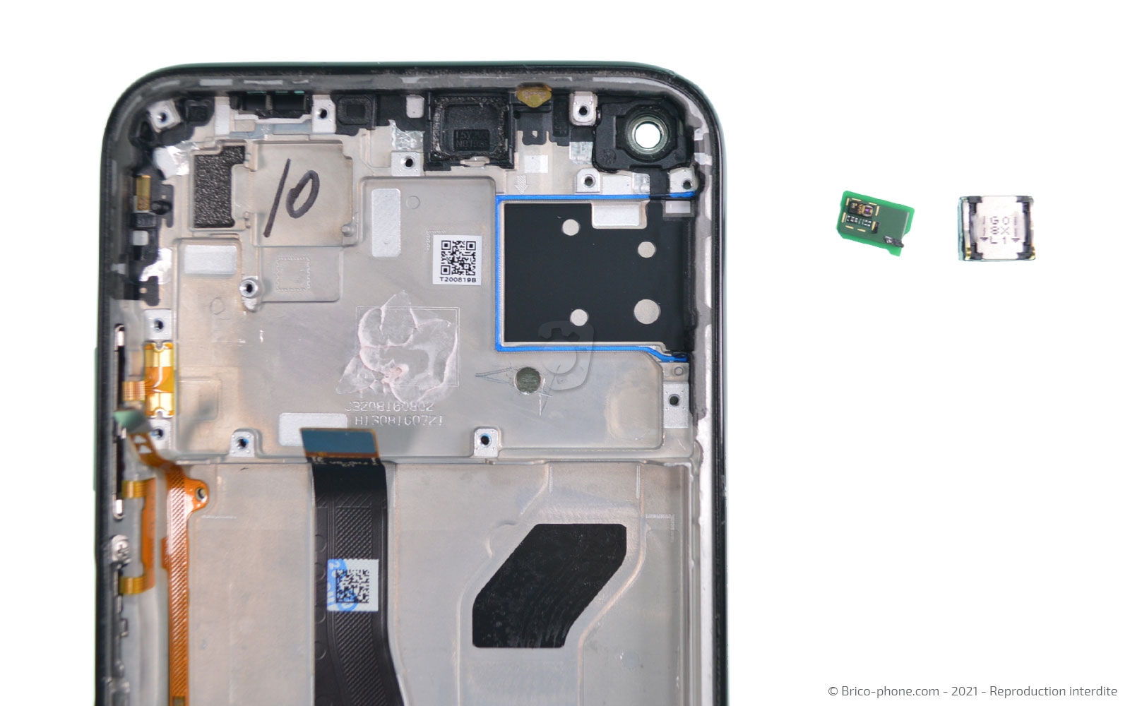 Démontage complet sur P40 Lite photo 4