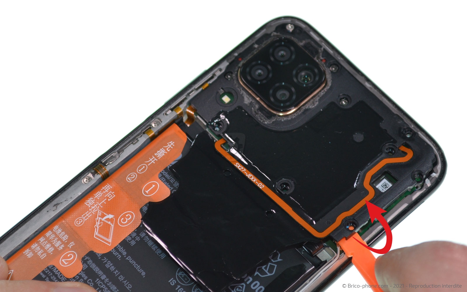 Changement de l'écran seul sur P40 Lite photo 2