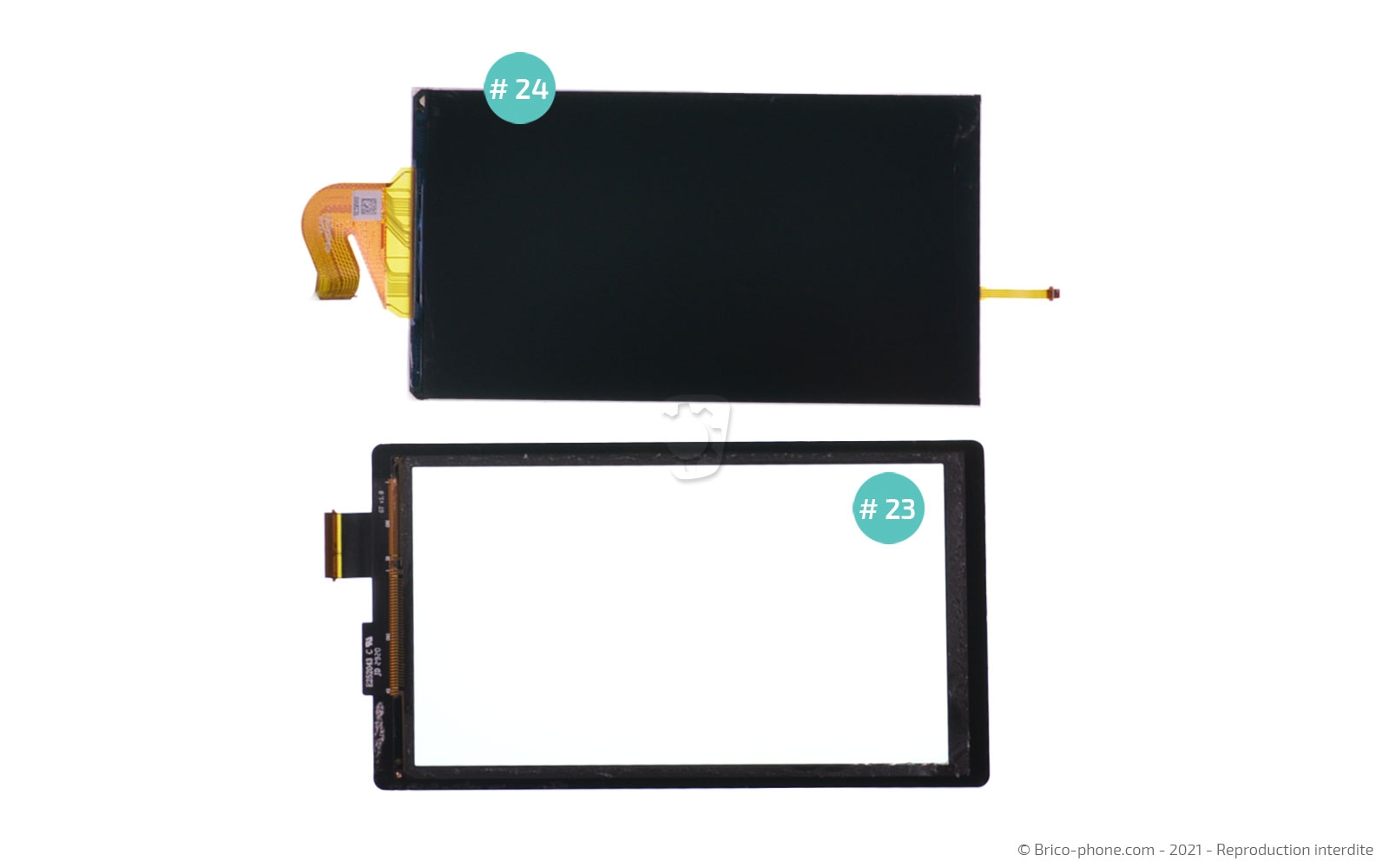 Changement de la vitre tactile ou du LCD  sur Switch Lite photo 4