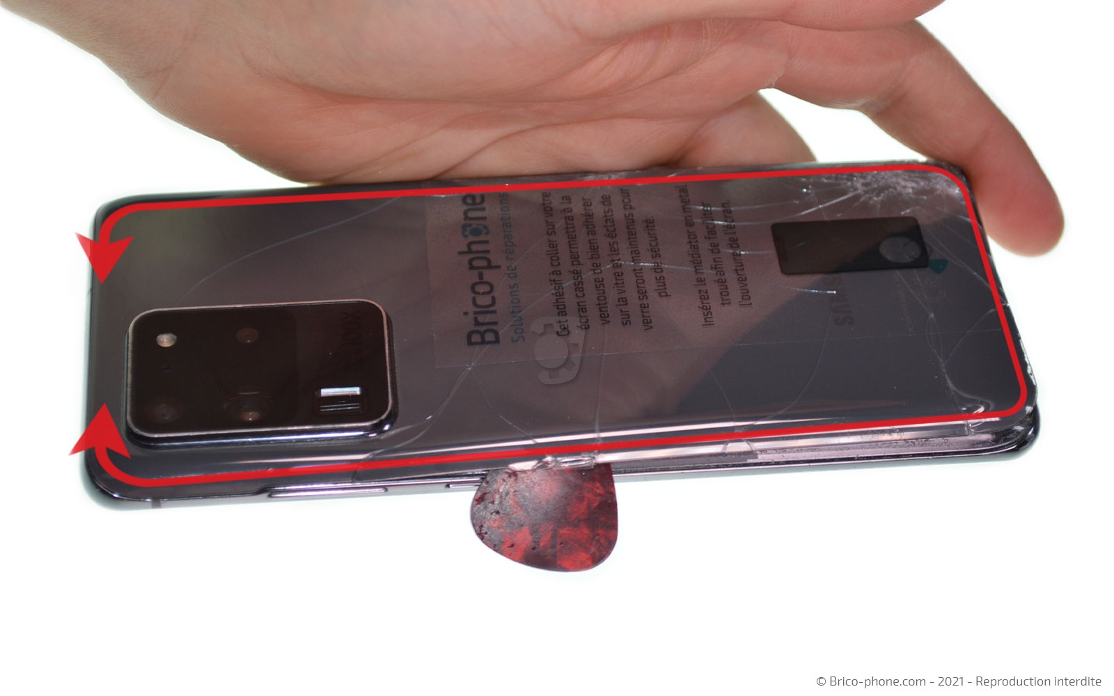 Démontage complet sur Galaxy S20 Ultra photo 3