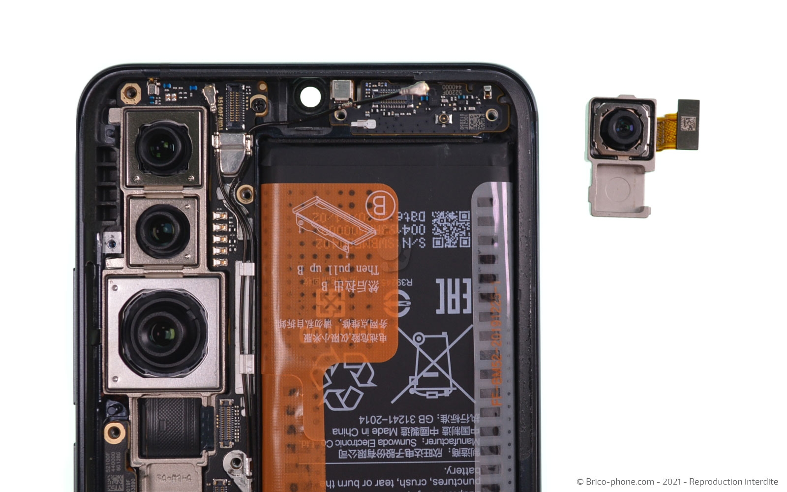 Changement du bloc écran sur Mi Note 10 photo 2