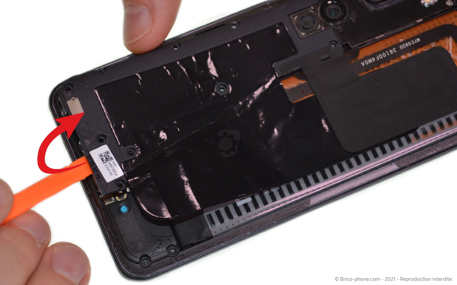 Changement du bloc écran sur Mi Note 10 photo 3