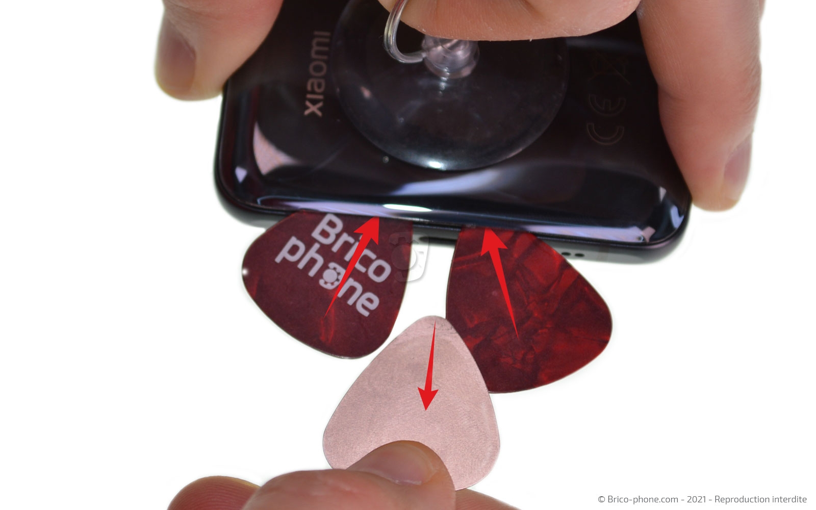 Changement de batterie sur Mi Note 10 photo 2