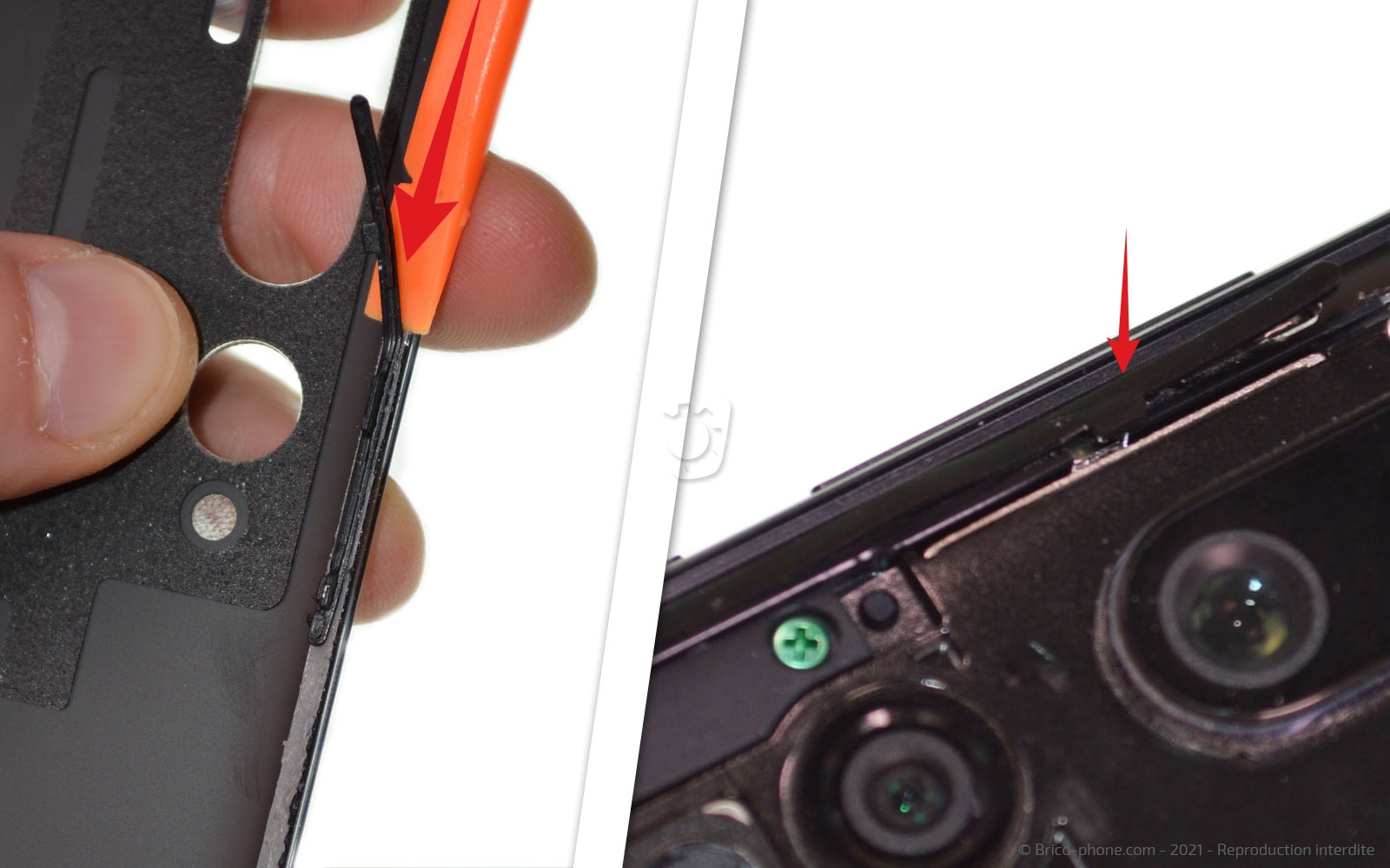 Changement de batterie sur Mi Note 10 photo 3