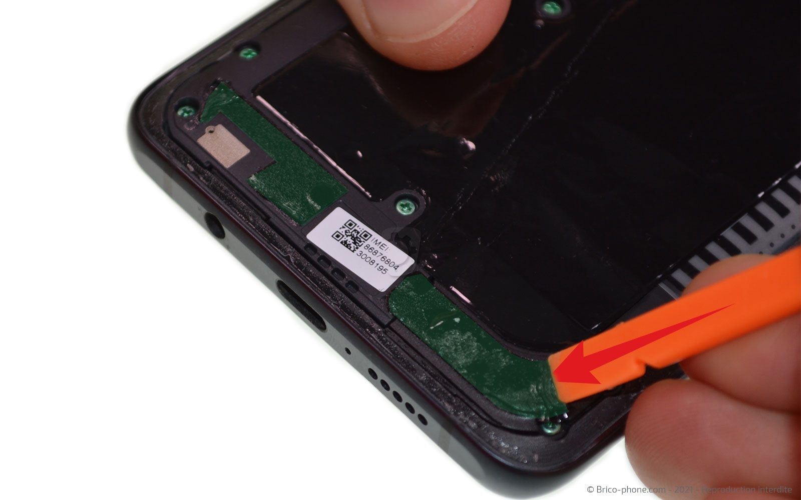 Changement de batterie sur Mi Note 10 photo 4