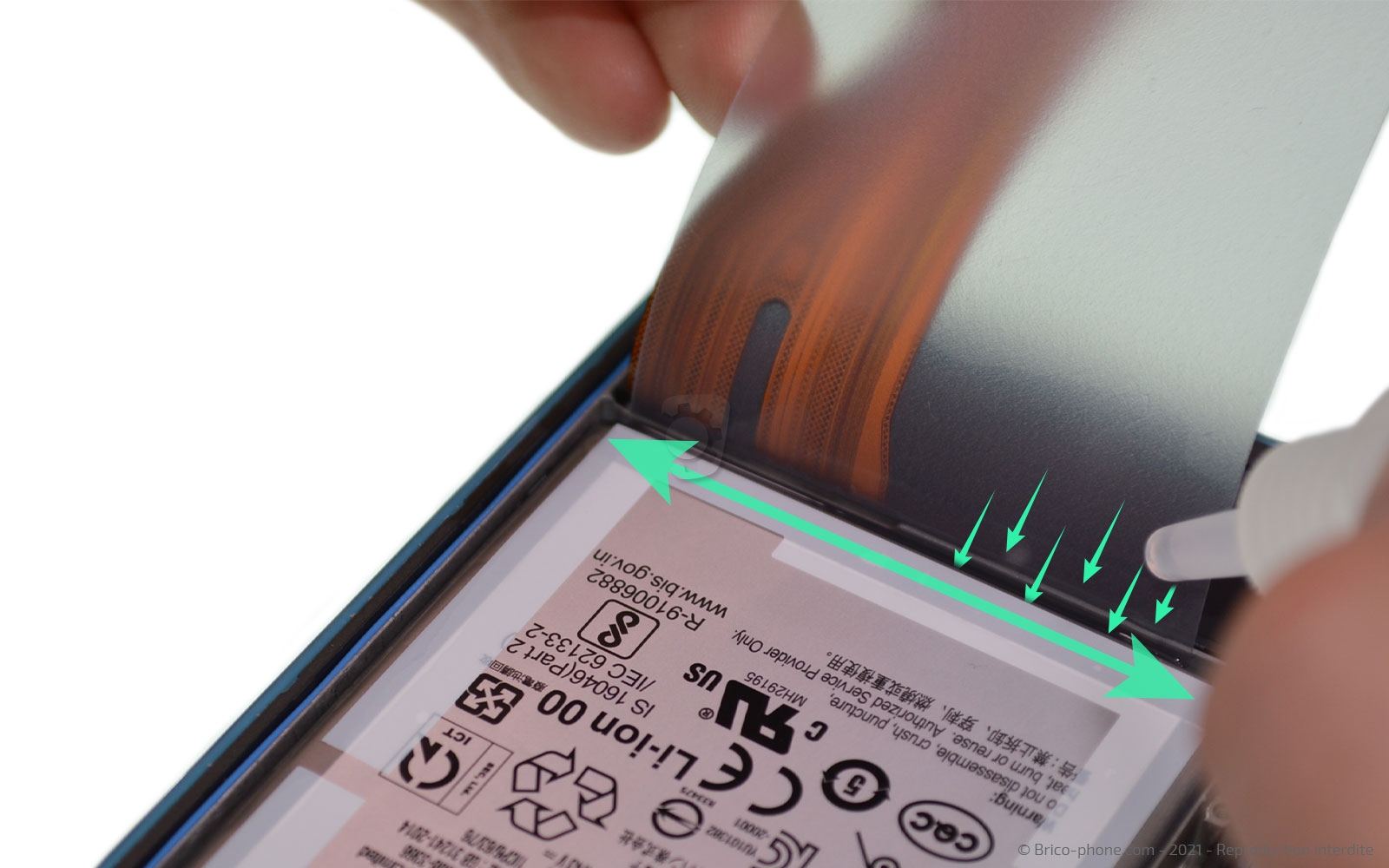 Démontage complet sur Galaxy A52 photo 3