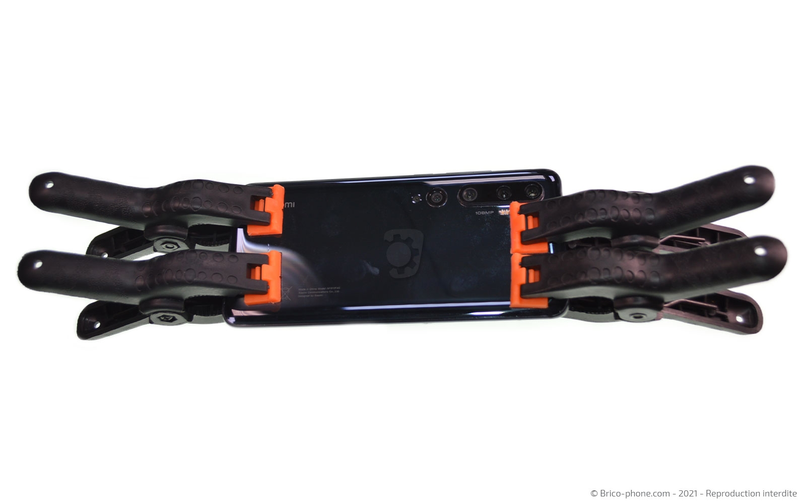 changement de l'écran (vitre et LCD) sur Mi Note 10 photo 2