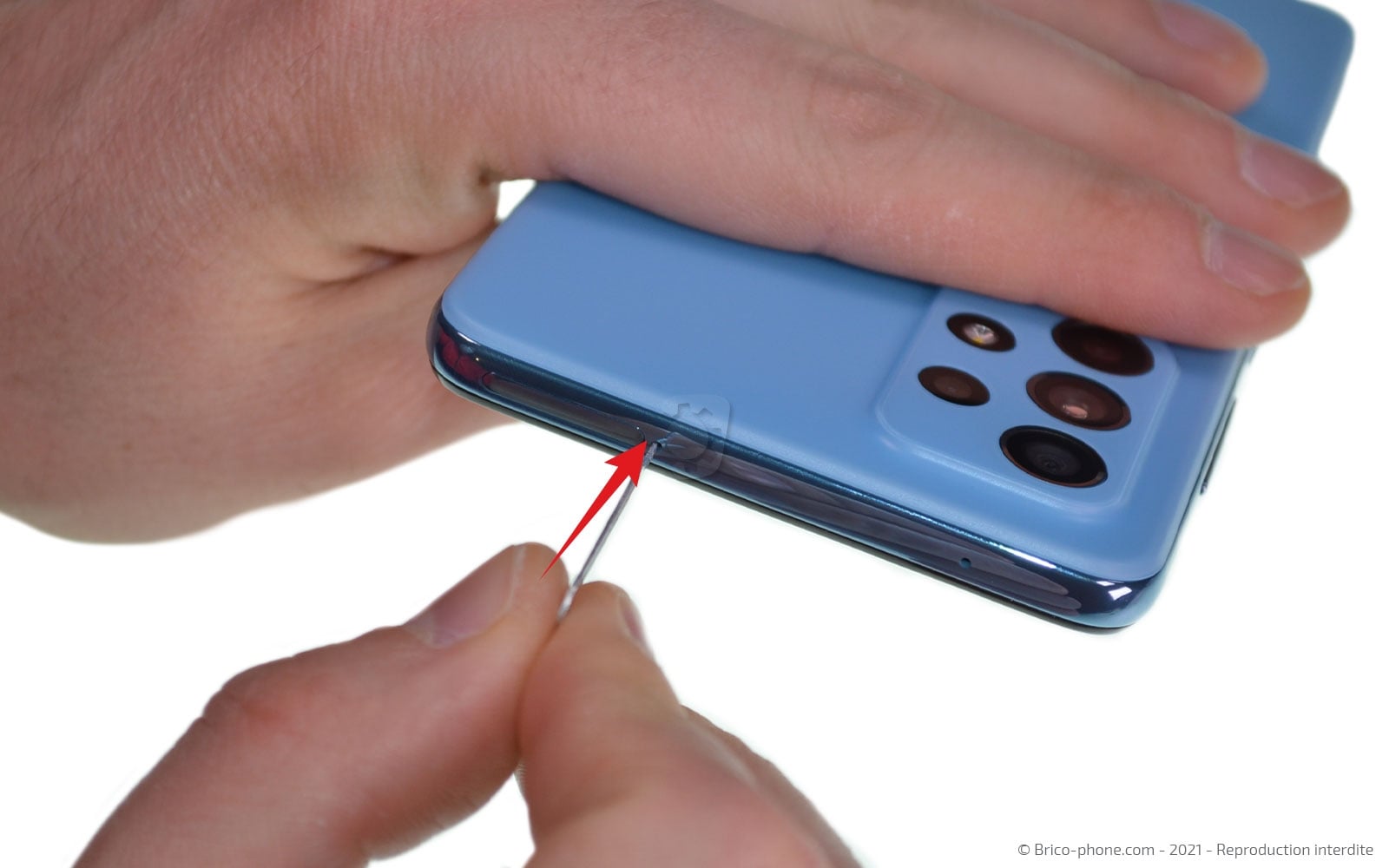 Changement de la vitre arrière  sur Galaxy A52 photo 1