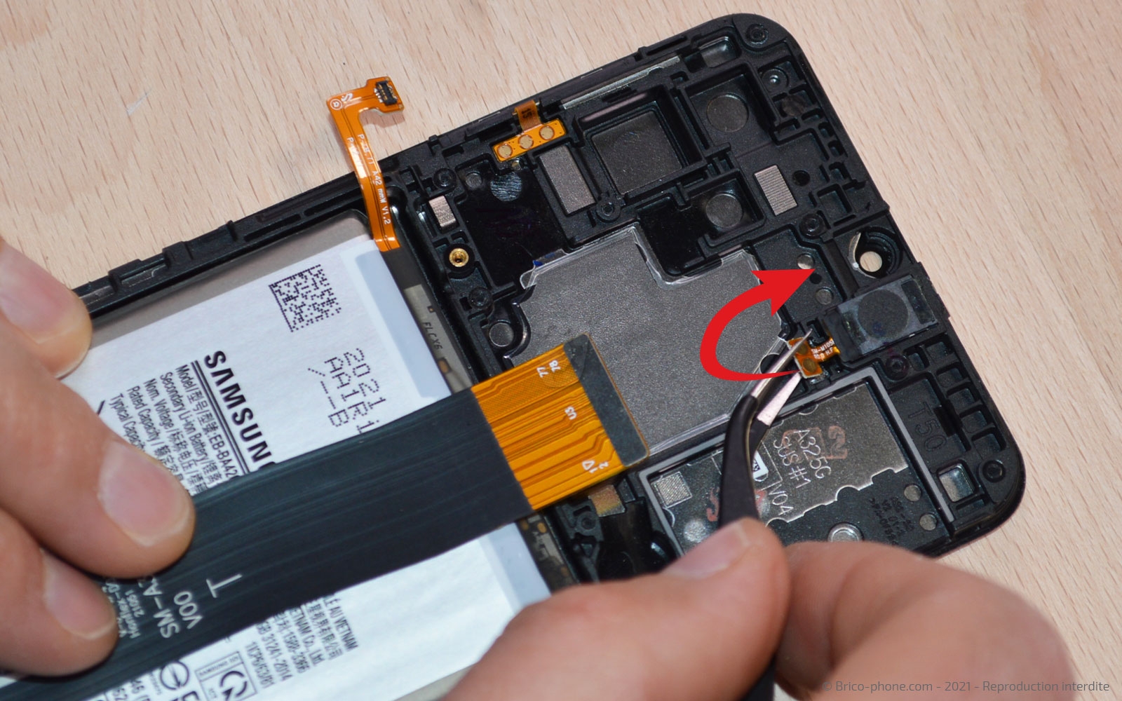 Démontage complet sur Galaxy A32 5G photo 2