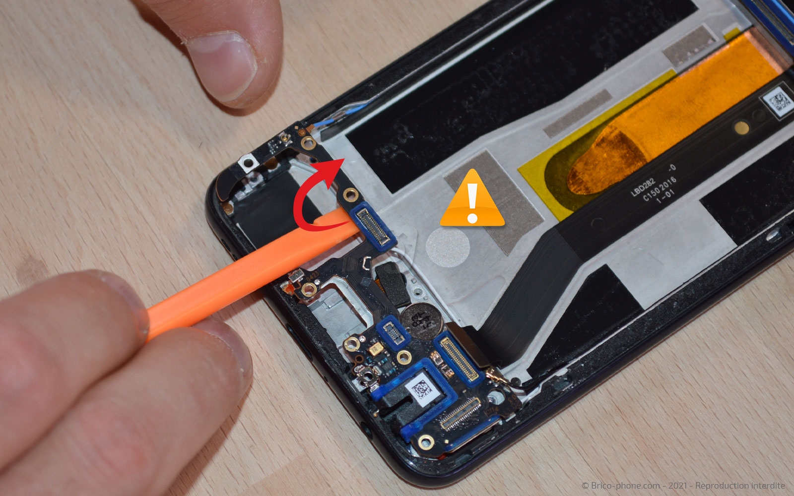 Démontage complet sur Find X2 Lite photo 3