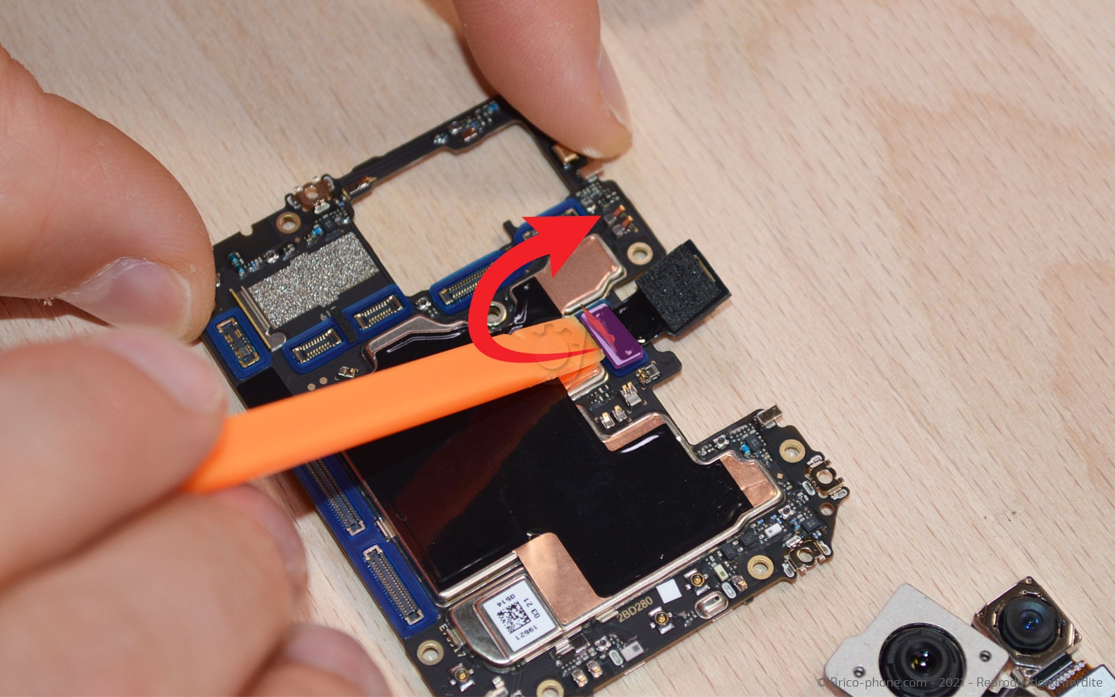 Démontage complet sur Find X2 Lite photo 3