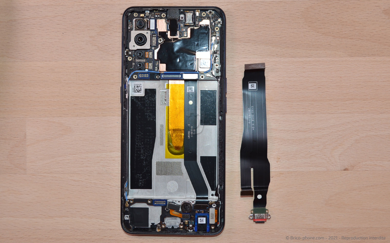 Démontage complet sur Find X2 Lite photo 4