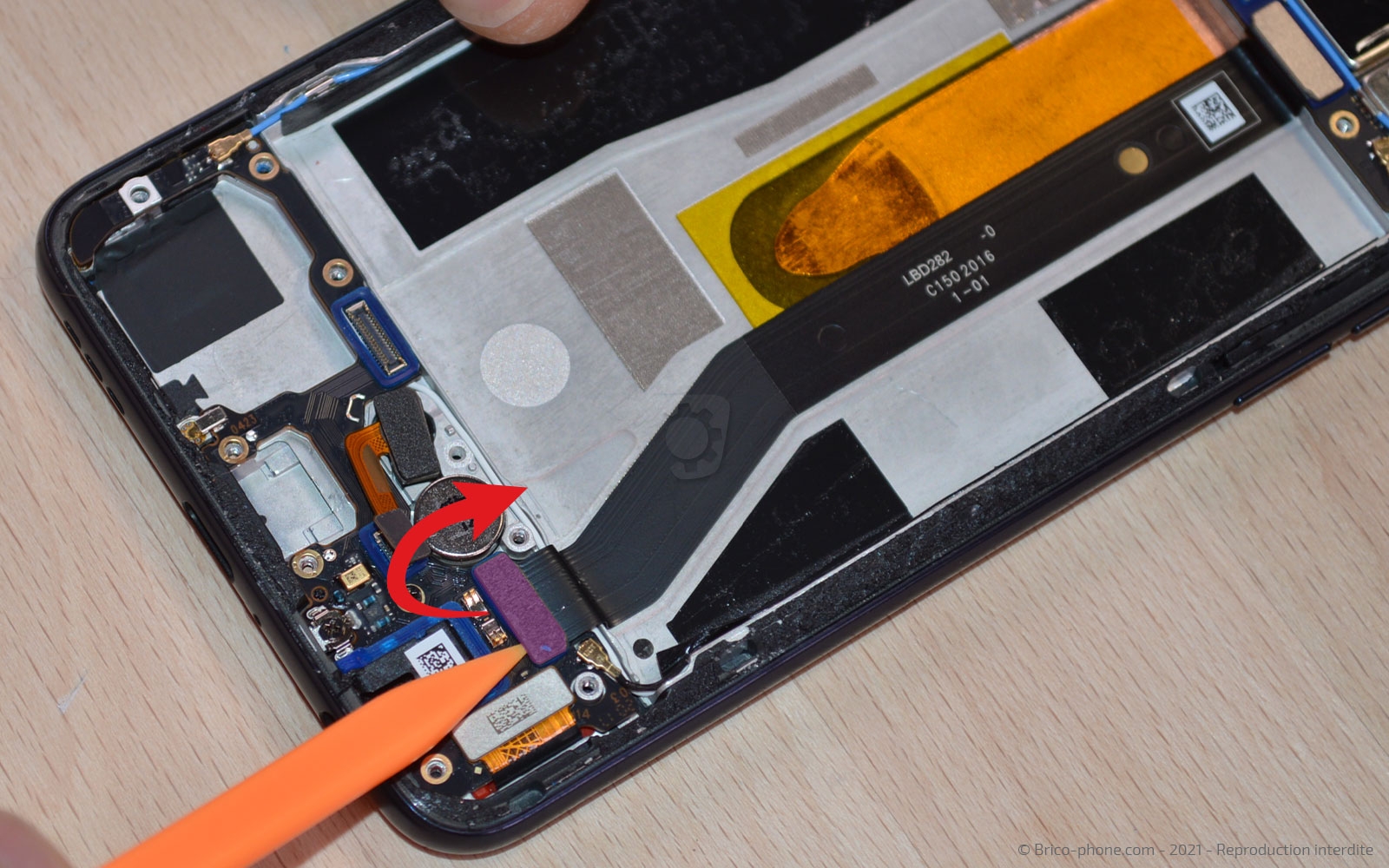 Changement d'écran (vitre et AMOLED) sur Find X2 Lite photo 2