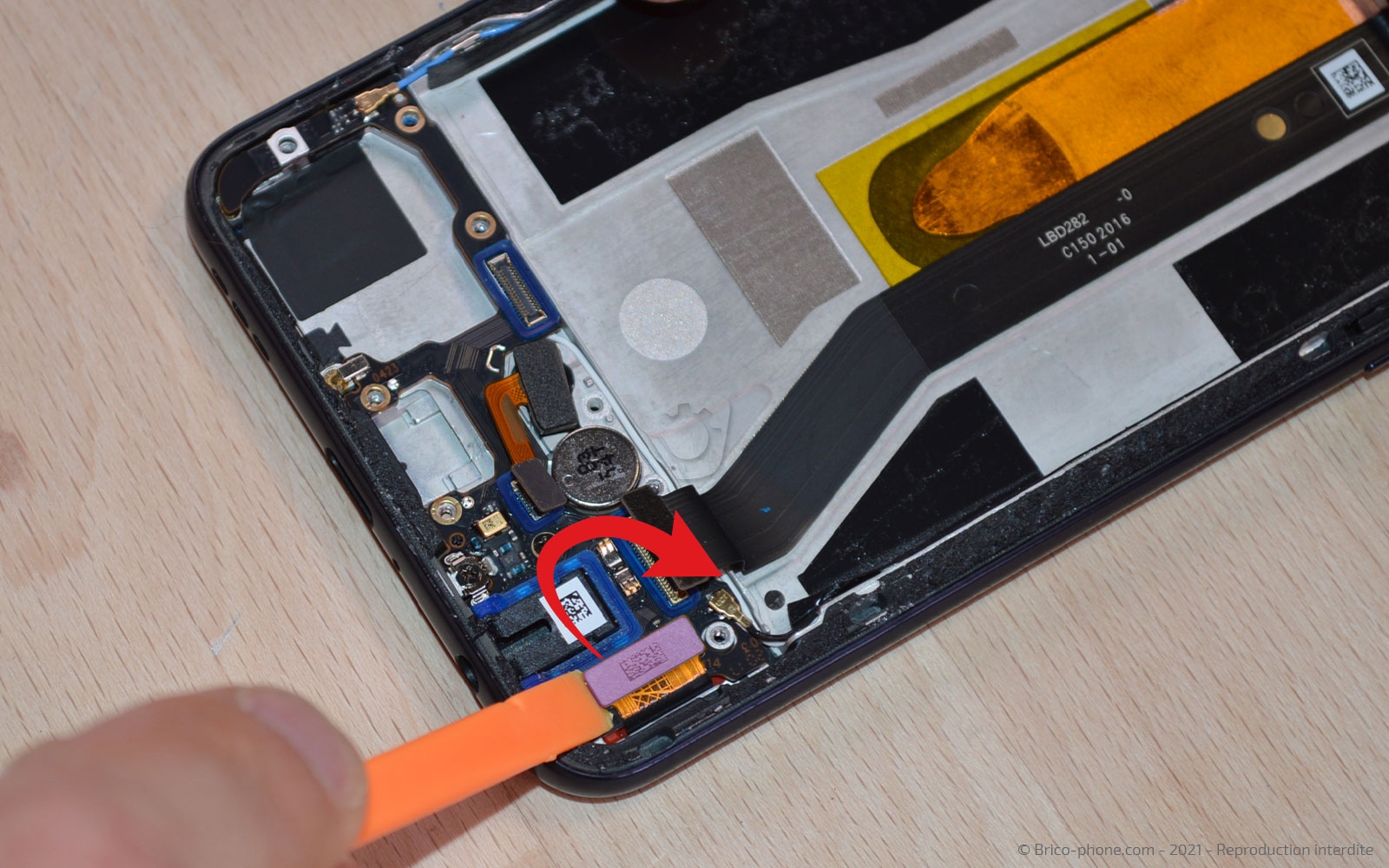 Changement d'écran (vitre et AMOLED) sur Find X2 Lite photo 3