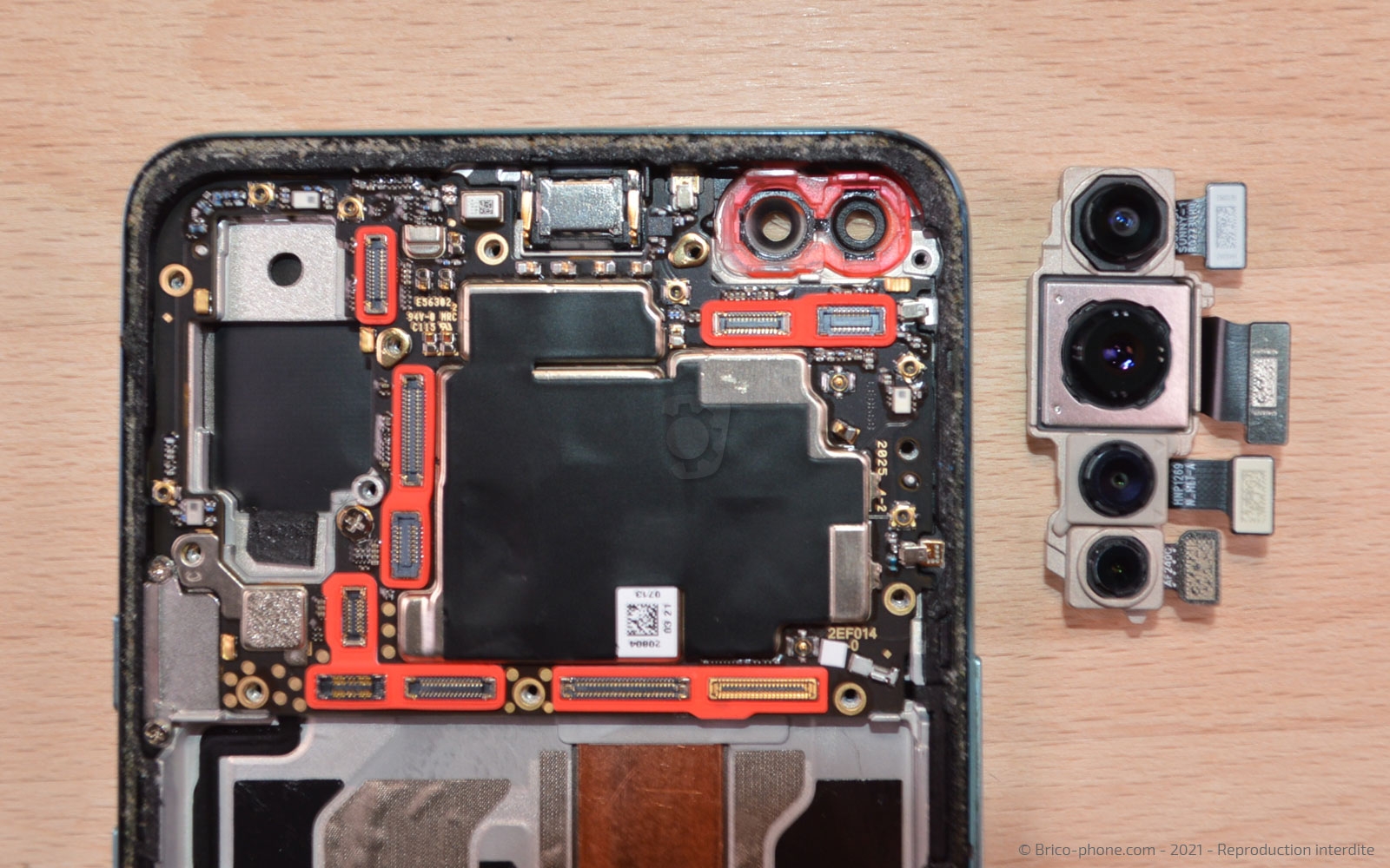 Démontage complet sur OnePlus Nord photo 3