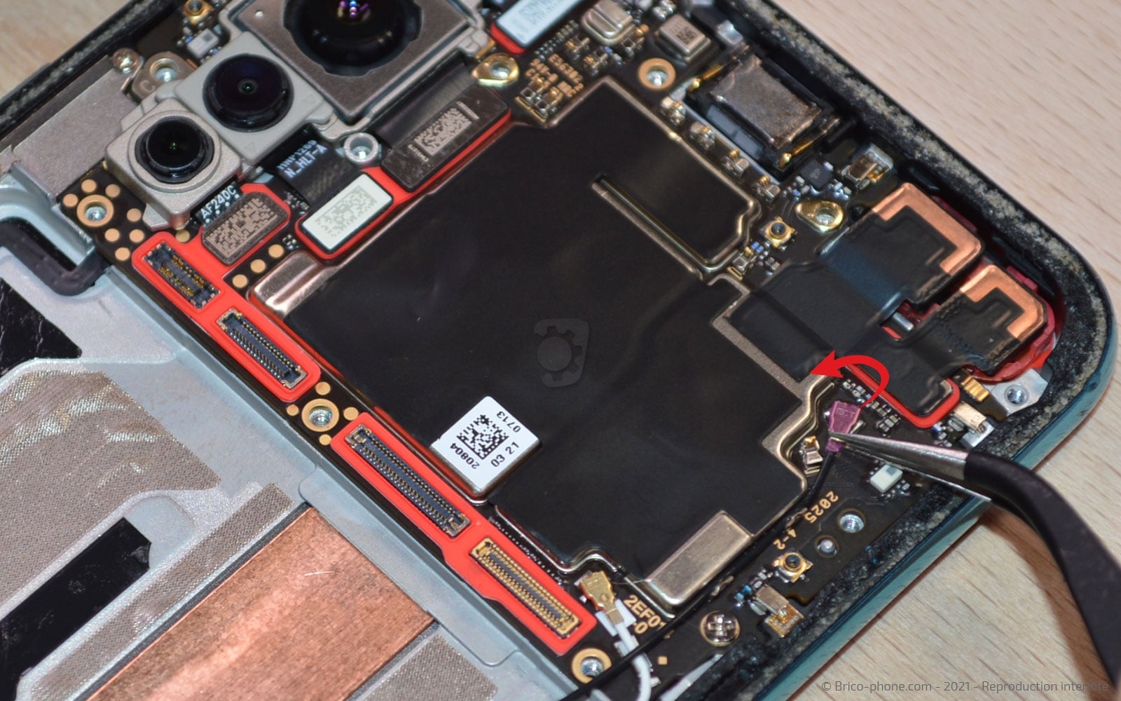 Démontage complet sur OnePlus Nord photo 2