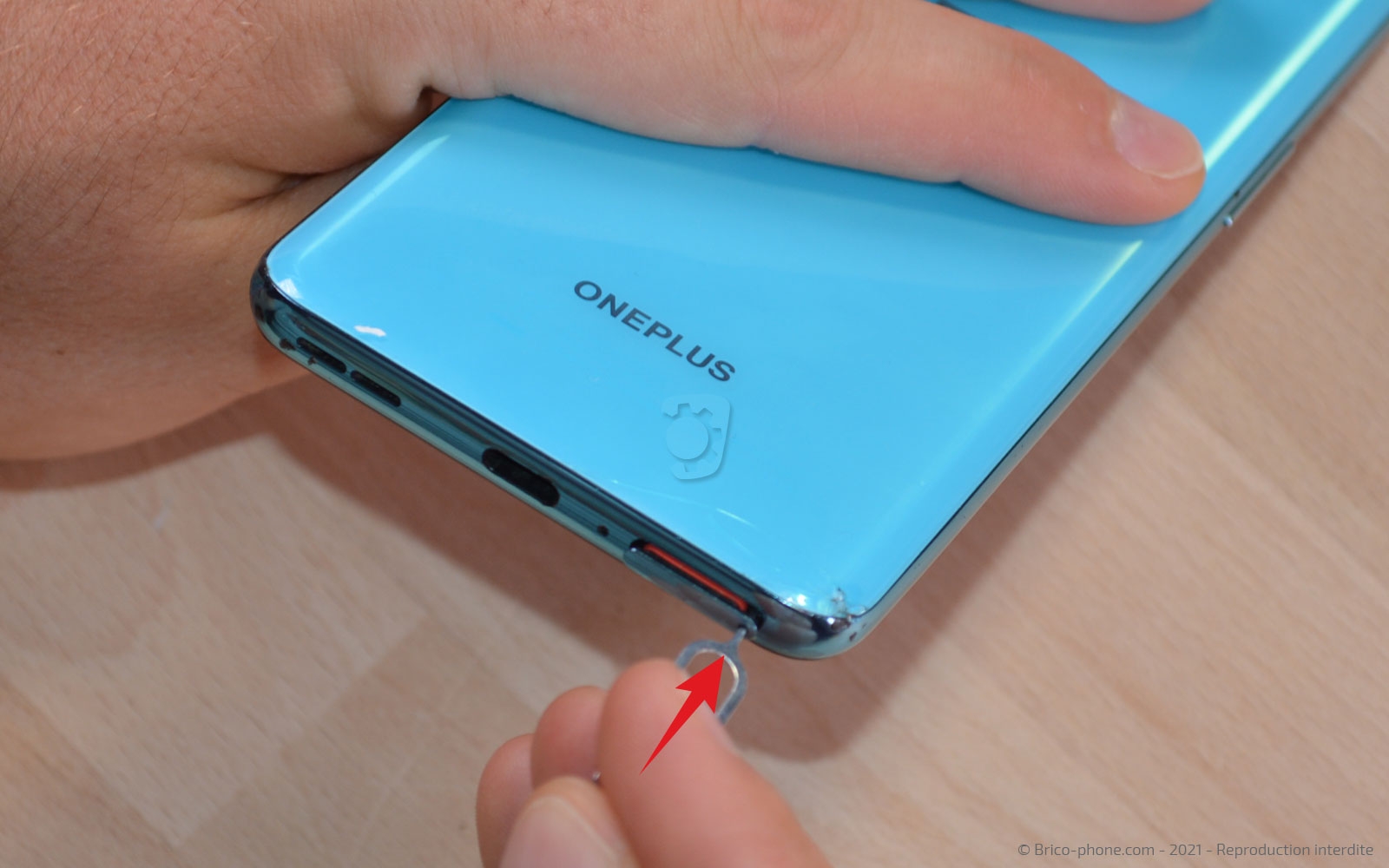 Changement de la batterie sur OnePlus Nord photo 1